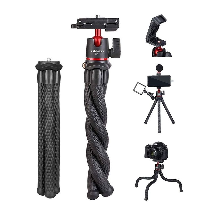 Ulanzi MT11 Octopus Tripod For DSLR Camera & Smartphones