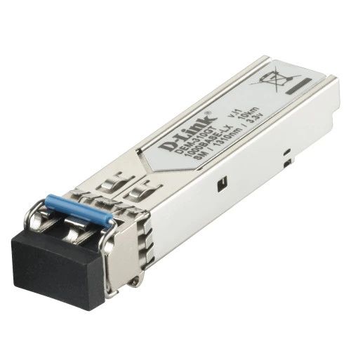 D-link DEM-310GT 1000 BASE-LX Single-Mode 10 Km LC SFP Module Transceiver (Single Unit