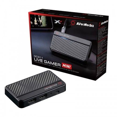 AverMedia GC311 Full HD Live Gamer Mini Capture Card – Micro USB Game Streaming Device