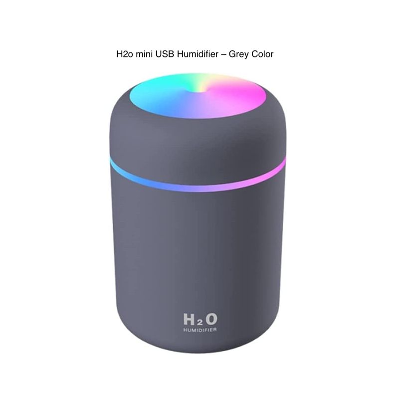 H2o mini USB Humidifier – Grey Color