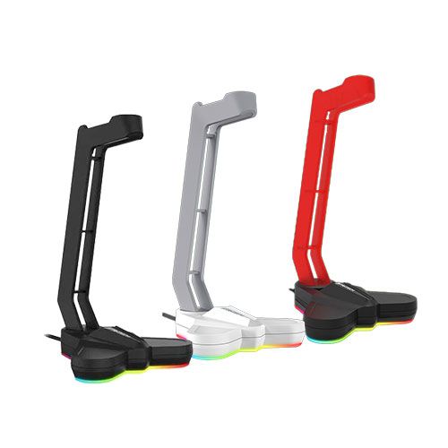 Fantech AC3001S RGB Tower Headphone Stand – Stylish Gaming Headset Holder with LED Lighting